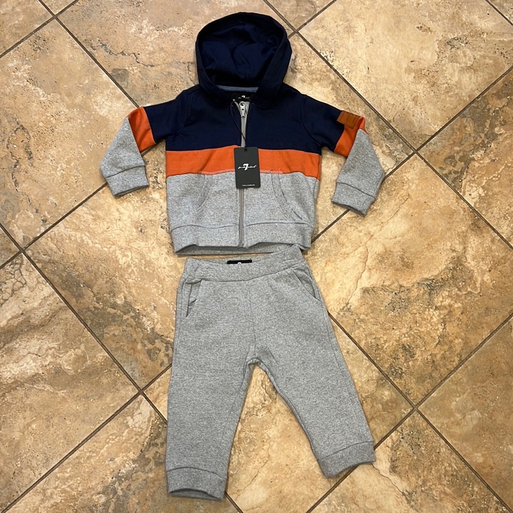 7 FOR ALL MANKIND Toodler set Size 12 months